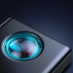 پاوربانک 30000 فست شارژ بیسوس(((ارسال فوری درشهر تهران 2ساعته از10صبح  تا ۱۰ شب  Baseus Amblight QC3 PD3 Power Bank PPLG-A01 65W توان 65 وات