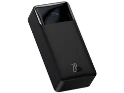 پاور بانک ۳۰۰۰۰ بیسوس(((⚡️ارسال فوری تهران زیر ۲ ساعت ،🔴بدون تعطیلی🟡 از ۶ صبح تا ۱۲ شب هم ارسال داریم⚡️)))  Baseus Bipow Digital Display PPBD30K PPDML-N01 توان 20 وات