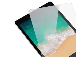 محافظ صفحه شیشه ای تمام صفحه بیسوس Apple iPad 5 2018 Baseus 0.3mm Full Tempered Glass SGBL021302