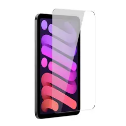 محافظ صفحه شیشه ای تمام صفحه بیسوس Apple iPad mini 2021 Baseus 0.3mm Full Tempered Glass SGBL021402