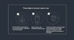سنسور دما و رطوبت شیائومی MI-WSDCGQ01LM