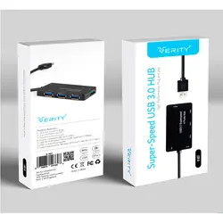 هاب 4 پورت USB 3.0 وریتی H407