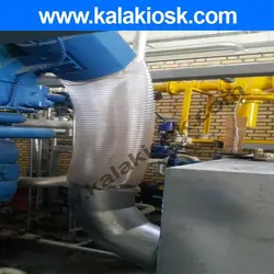 لوله خرطومی با عایق پشم شیشه