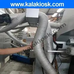 لوله فلکسیبل با عایق پشم شیشه