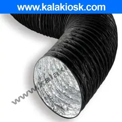 کانال خرطومی با عایق پشم شیشه