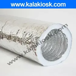 کانال خرطومی با عایق پشم شیشه