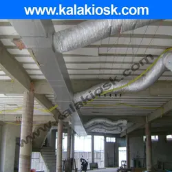 کانال خرطومی با عایق پشم شیشه