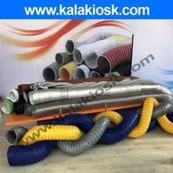 کانال خرطومی با عایق پشم شیشه