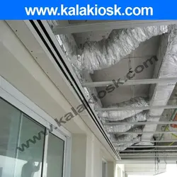 کانال خرطومی با عایق پشم شیشه