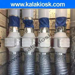 کانال خرطومی با عایق پشم شیشه