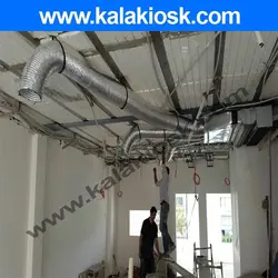 کانال فلکسی با عایق پشم شیشه