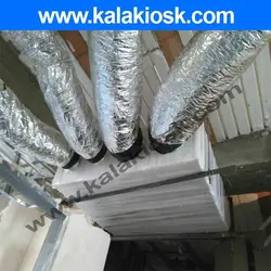 کانال فلکسی با عایق پشم شیشه