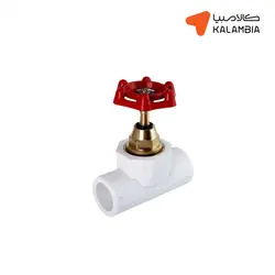 شیر فلکه 25mm آذین لوله