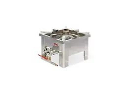 پلوپز ۳ شعله مشعل دار استیل رویه چدن