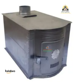 بخاری هیزمی مکعبی ساده