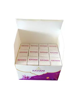 باکس 12 تایی آذین دو گرمی با زعفران نگین درجه 1