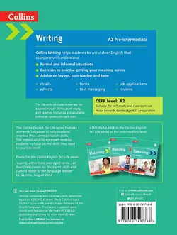 کتاب Collins English for Life – Writing – A2 Pre-Intermediate - تا 50 درصد تخفیف
