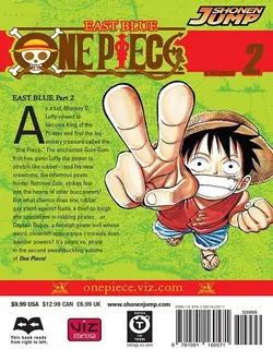 خرید کتاب مانگا One Piece Vol 2 کتاب وان پيس جلد 2   اثر ایچیرو اودا به زبان اصلی