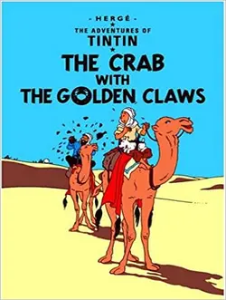 کتاب The Crab with the Golden Claws خرچنگ پنجه طلایی (تن تن 9)