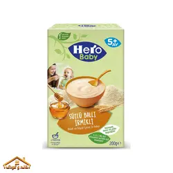 سرلاک پاکتی گندم و عسل 200 گرمی +5 هیرو Hero