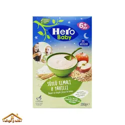 سرلاک پاکتی شب سیب 200 گرمی +6 هیرو Hero