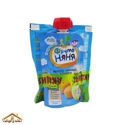 سرلاک سیب و موز + پوره ساندیسی بیسکوییت و میوه جنگلی +۶ نیان Nyanya