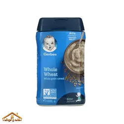 سرلاک گندم کامل بدون شیر 227گرم +6 گربر Gerber