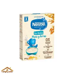 سرلاک بدون شیر پاکتی برنج و ذرت 240گرمی +4 نستله اسپانیا Nestle