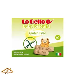 بیسکوییت انگشتی ذرت,برنج و گندم 250گرمی +4 لوبلو LoBello
