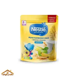 سرلاک ساندیسی غلات و سیب و موز 200گرمی +6 نستله روسیه Nestle