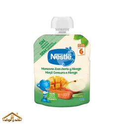 پوره ساندیسی سیب و انبه و هویج 90گرمی +6 نستله اسپانیا Nestle