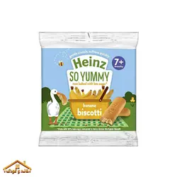 بیسکوییت انگشتی موز 60گرمی +۷ هاینز انگلیس Heinz