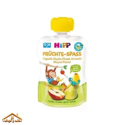 پوره ساندیسی 90گرمی سیب و موز و گلابی +۱۲ هیپ Hipp