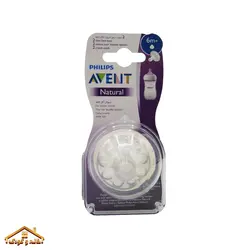 سرشیشه سرلاک خوری بسته ۲ عددی ۶m+ اونت Avent