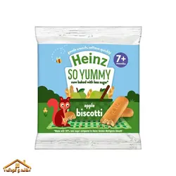 بیسکوییت انگشتی سیب 60گرمی +۷ هاینز انگلیس Heinz