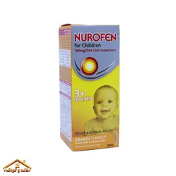 شربت مسکن و تب بر +3 100میل نوروفن Nurofen