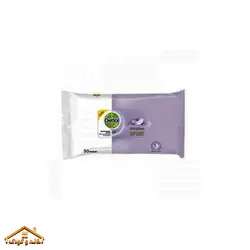 دستمال مرطوب انتی باکتریال 50برگ Sensitive دتول Dettol