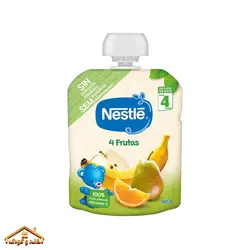 پوره ساندیسی 4میوه 90گرمی +4 نستله اسپانیا Nestle