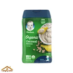 سرلاک ارگانیک جودوسر و موز بدون شیر 227گرم +6 گربر Gerber