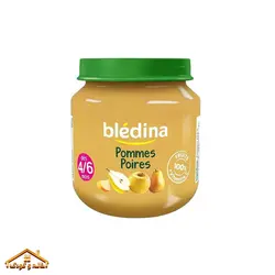 پوره میوه سیب و گلابی 125گرمی +4 بلدین Bledine