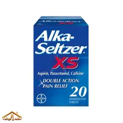 مسکن جوشان بزرگسالان زیر 60سال XS آلکا سلتزر Alka-Seltzer