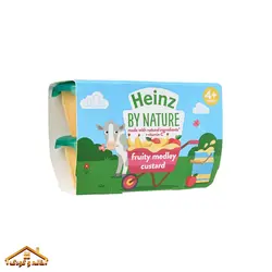 کاسترد مخلوط میوه ۴عددی ۱۰۰گرمی +۴ هاینز انگلیس Heinz