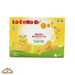 بیسکوییت انگشتی هویج 200گرمی +6 لوبلو LoBello