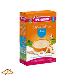 سرلاک پاکتی گلابی با شیر 250گرمی +4 پلاسمون Plasmon