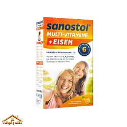 شربت مولتی ویتامین 6سال به بالا سانستول Multi-sanostol