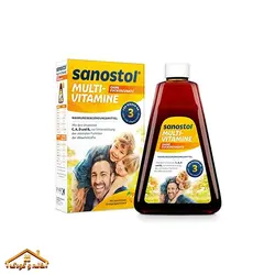 شربت مولتی ویتامین 3سال به بالا سانستول Multi-sanostol