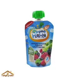 سرلاک سیب و موز + پوره ساندیسی سیب و میوه جنگلی +5 نیان Nyanya