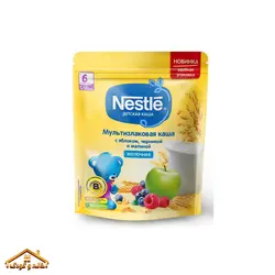 سرلاک ساندیسی غلات و سیب و تمشک و بلوبری 200گرمی +۶ نستله روسیه Nestle