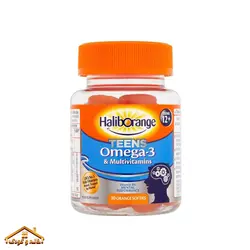 مولتی ویتامین پاستیلی امگا3 +12سال پرتقالی هاليبورنج Haliborange