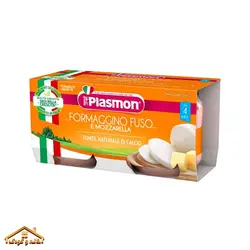 پنیر آب شده و موزارلا مخصوص کودکان 160گرمی +4 پلاسمون plasmon